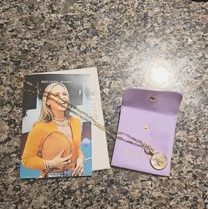 Melinda Maria 'A' Necklace